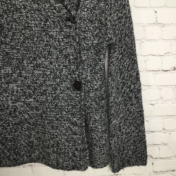 VTG Silvia Novelli Women’s Gray Two Button Long Sleeve Cardigan Italy Size S - Picture 9 of 14